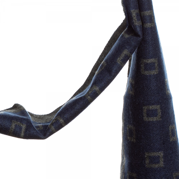 Мъжки шал Aniz син цвят, 2 - Kalapod.bg